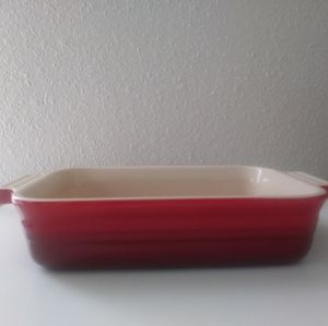 Le creuset baking dish mini casserole pan 5×7 in